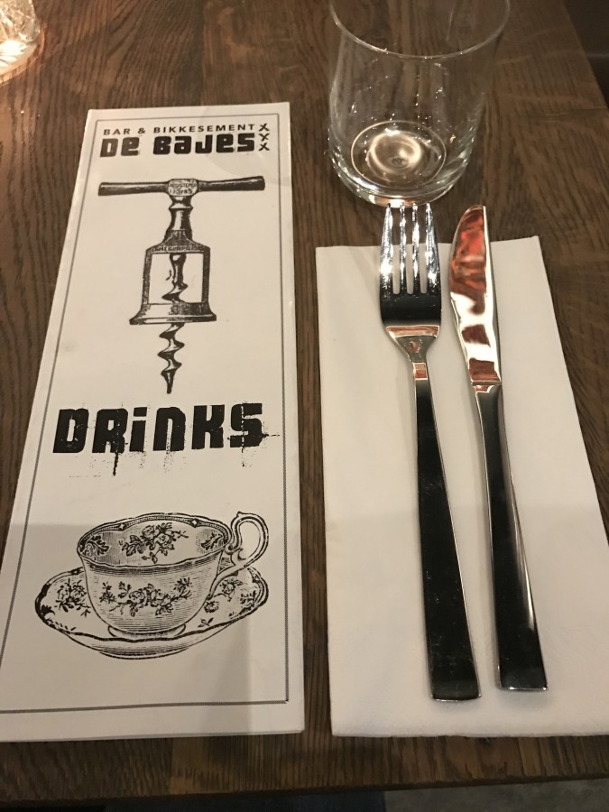 Uit eten in Amsterdam bij De Bajes