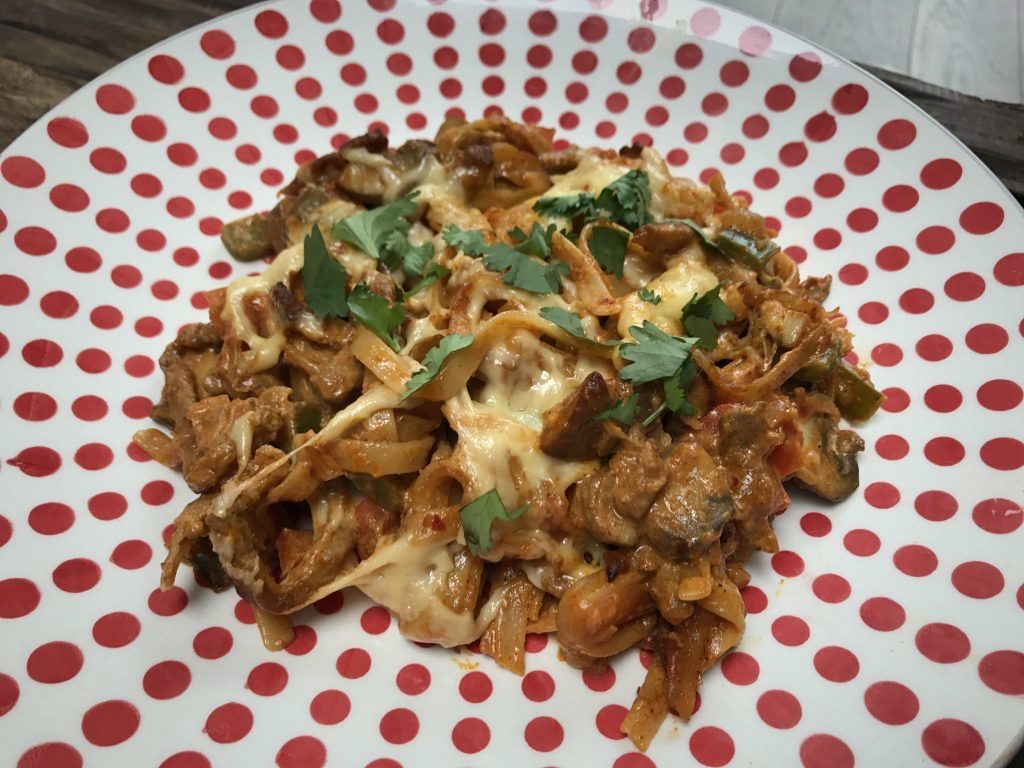 shoarma bami ovenschotel: met verrassing!