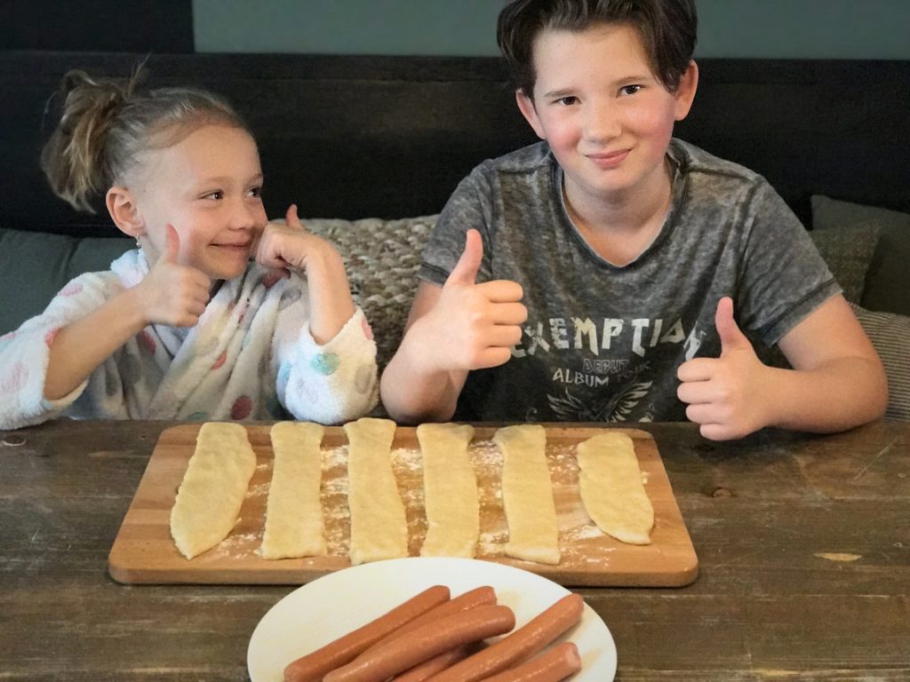 Kids Proof: worstenbroodjes