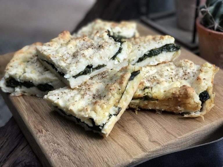 Borek met spinazie en fetakaas