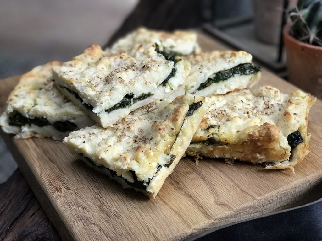 Borek met spinazie en fetakaas