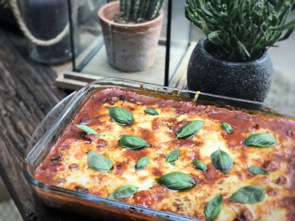 pittige vegetarische gnocchi ovenschotel