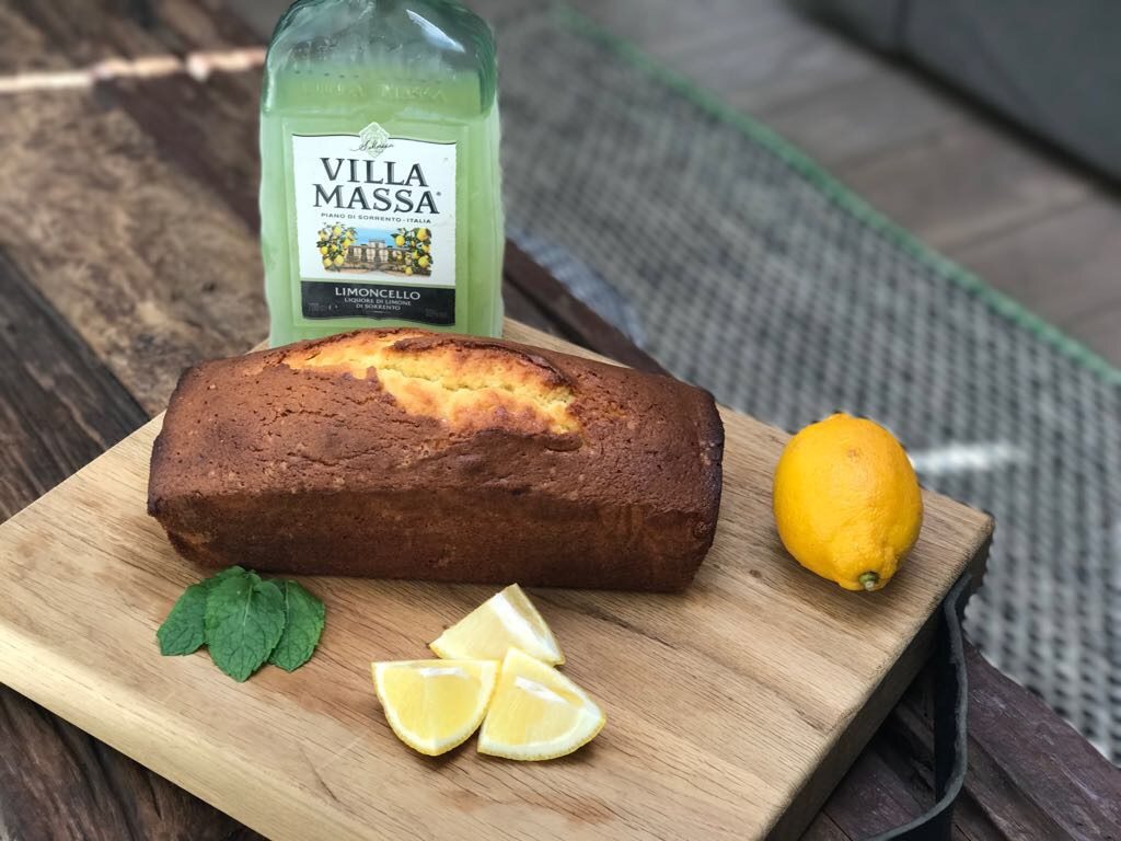 Limoncello cake met citroen en munt
