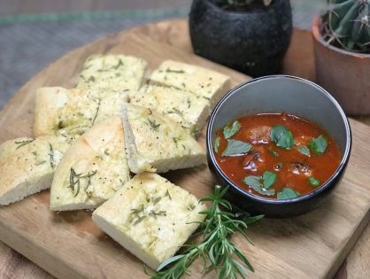 tomatensoep met Italiaanse gehaktballetjes