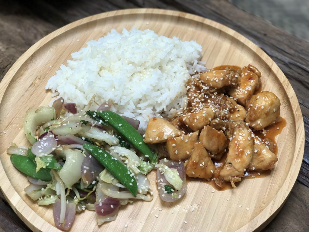 kip in ketjap chilisaus 