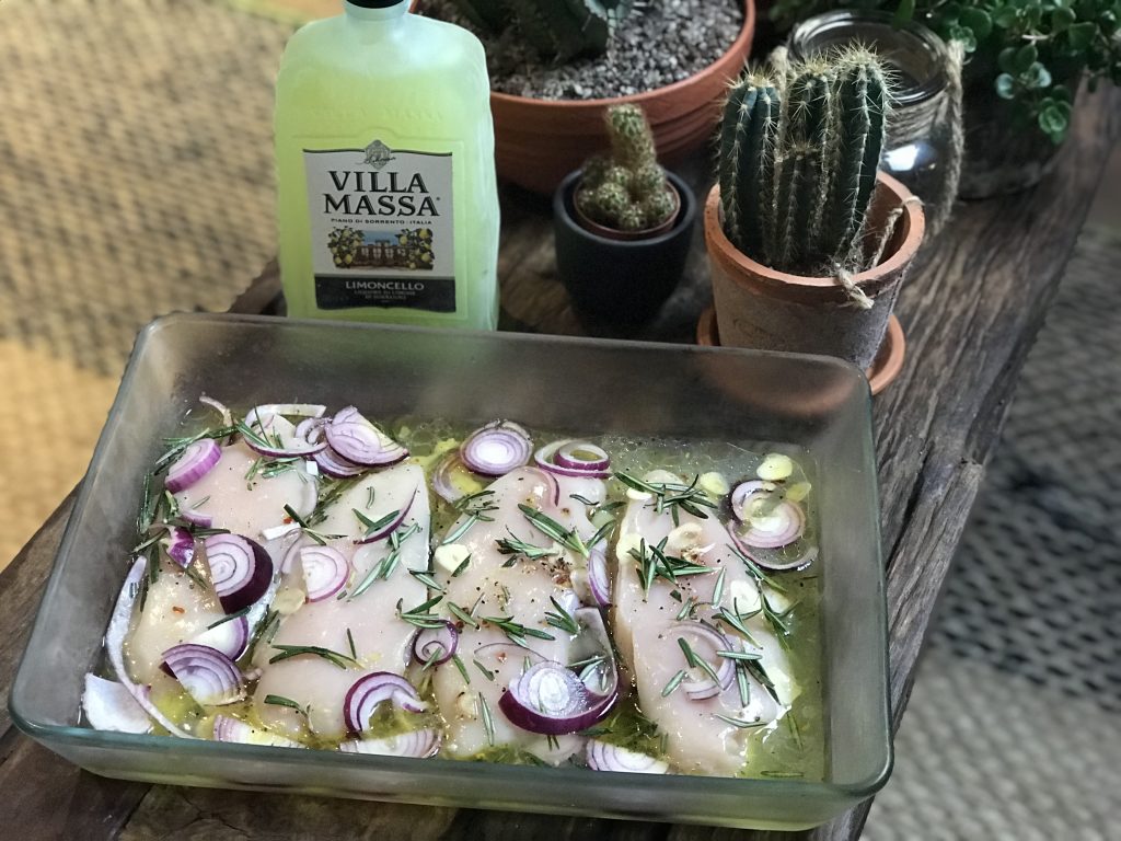 kip in limoncello ovenschotel