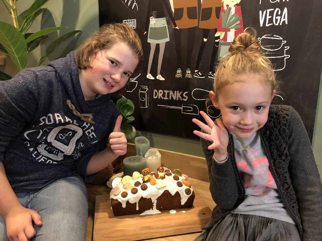 Super simpele Sinterklaas cake