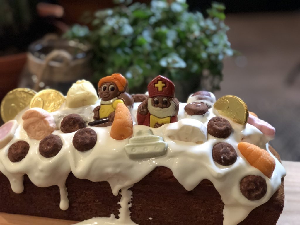 Super simpele Sinterklaas cake