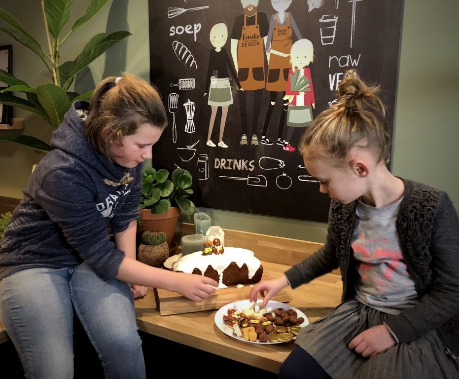 Super simpele Sinterklaas cake