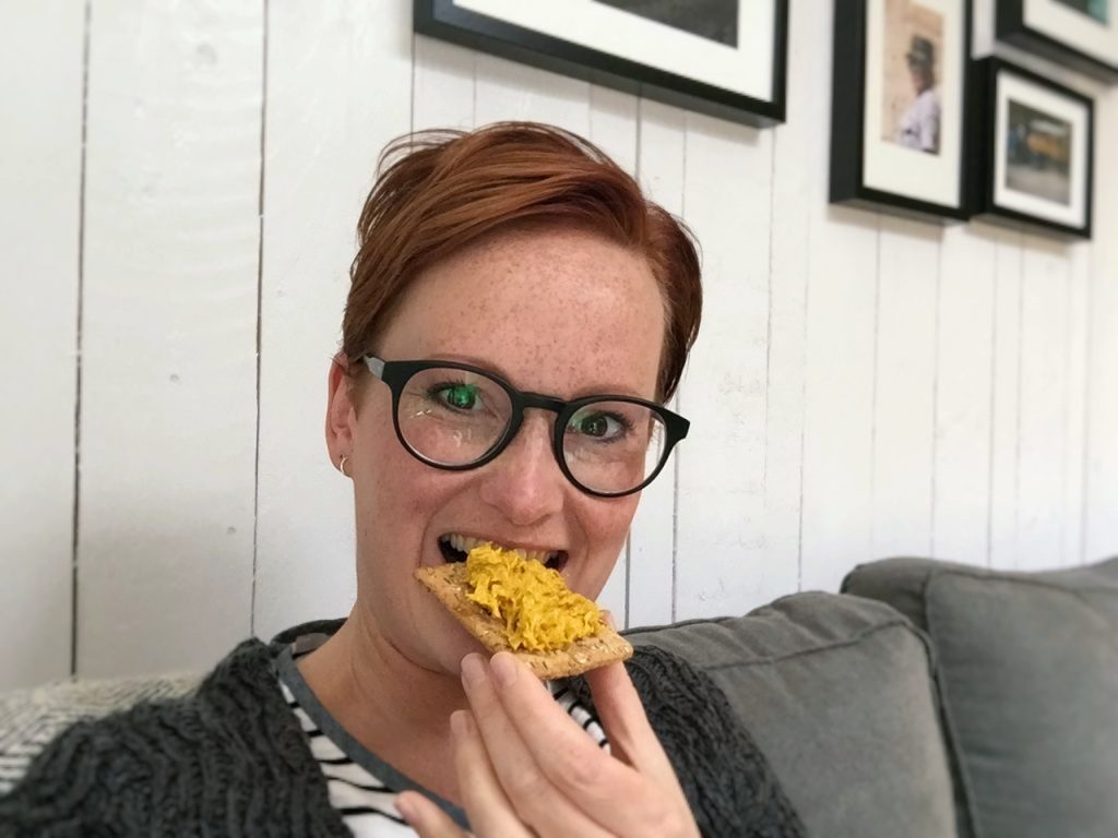 pittige kip kerrie salade maken