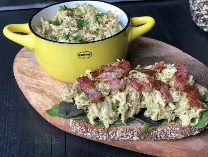 avocado kip salade: een lekkere zomerse salade