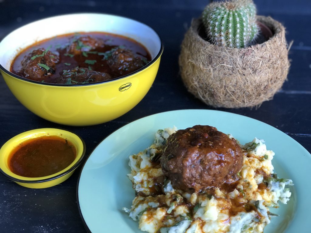 recept Surinaamse gehaktballen in pittige jus maken