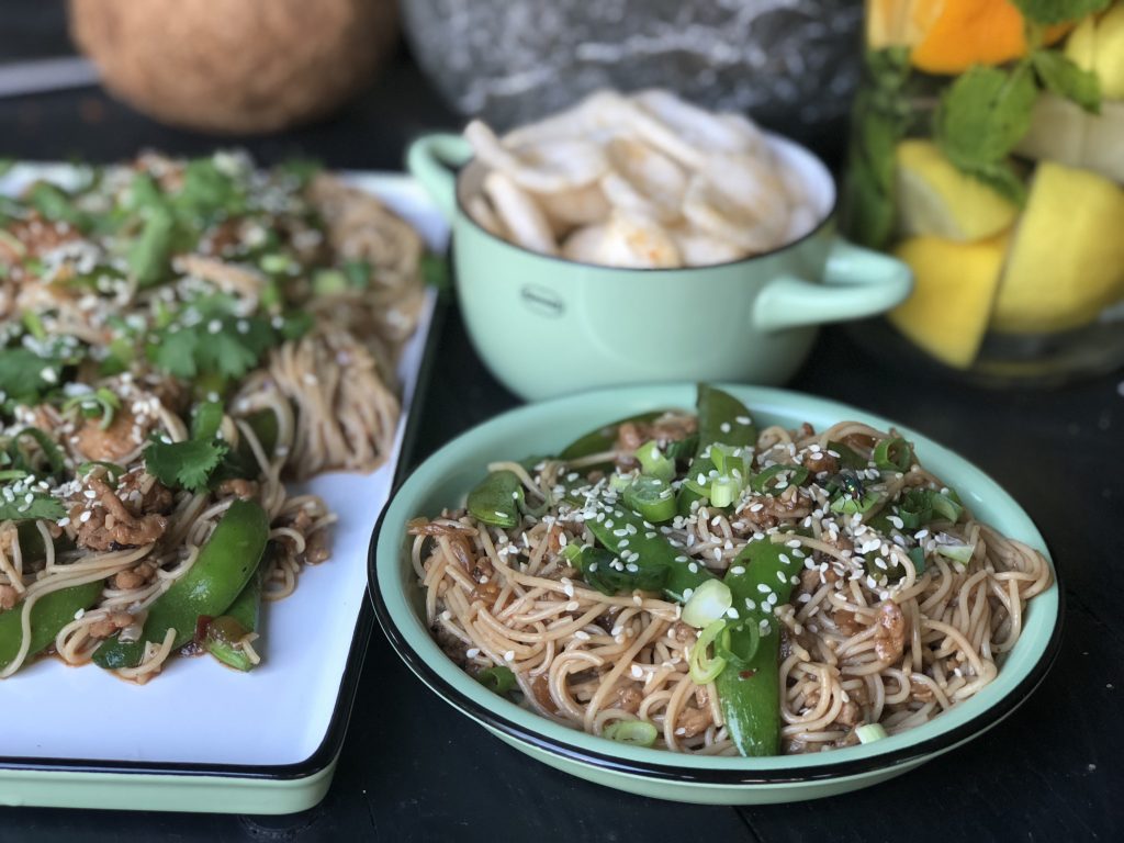 recept Aziatische noedels met groenten 