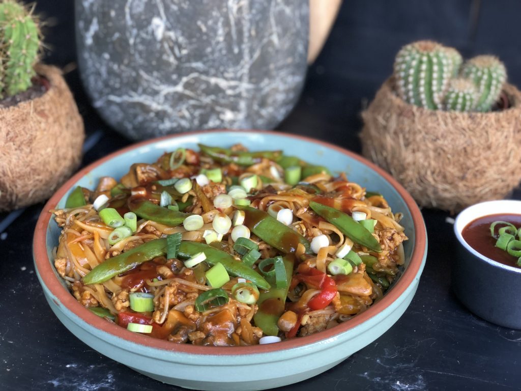 recept bami met pangangsaus en groenten ipv ajam of babi pangang