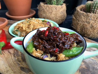 Indische pulled beef: pittig en zoet