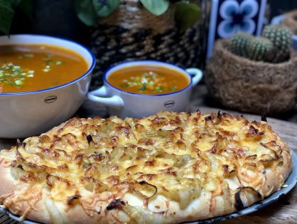 Uienkruier ofwel kaas-uienbrood zelf maken