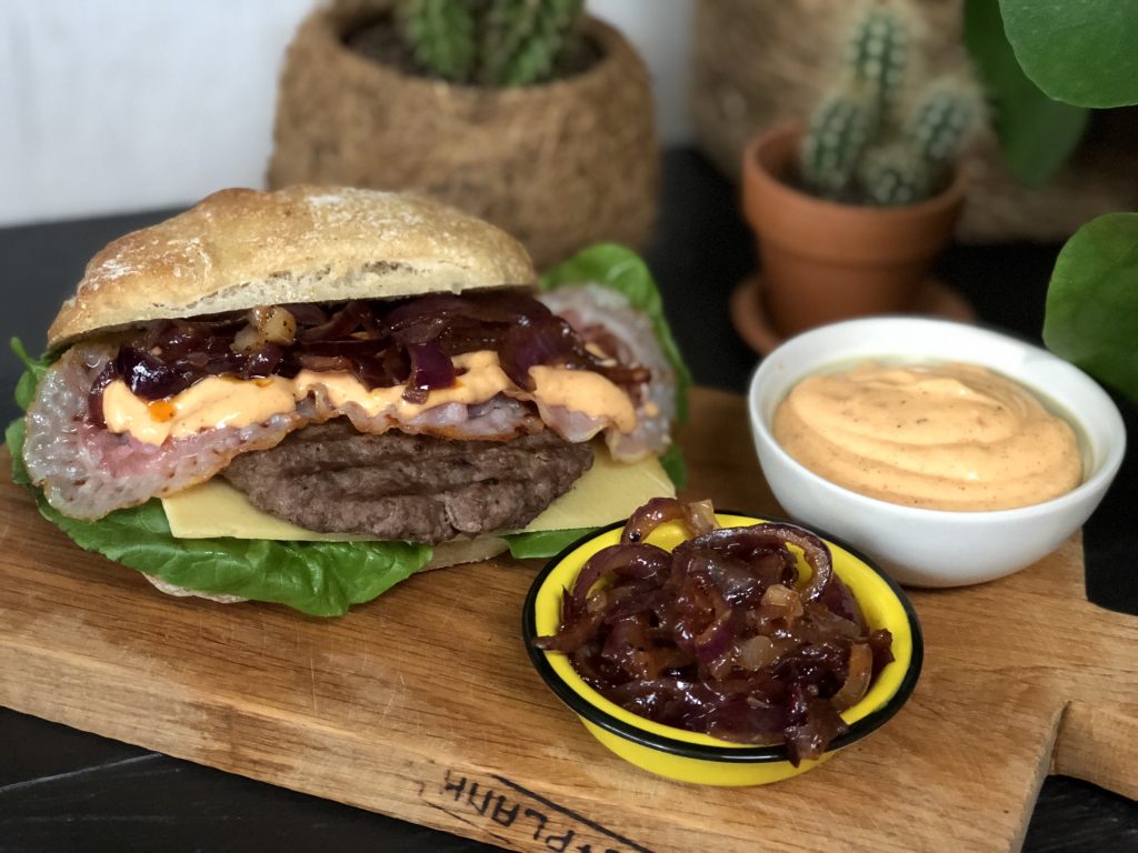 recept Old Dutch Burger van de McDonald's nagemaakt