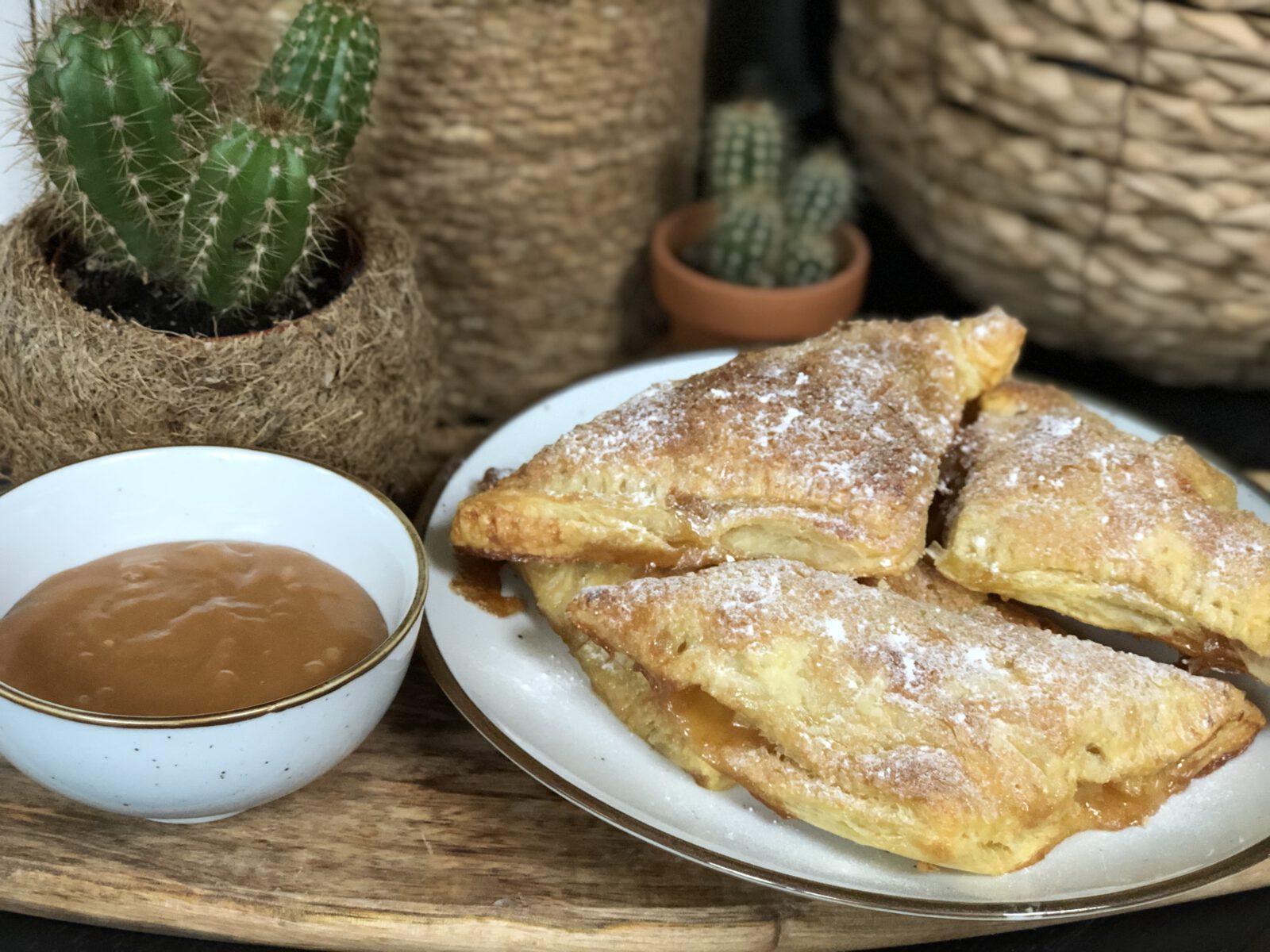 appelflappen met salted caramel