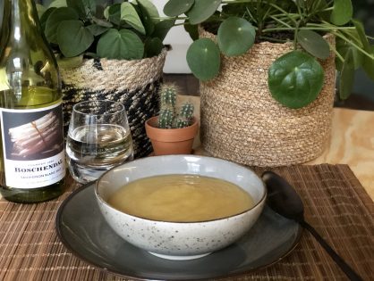 appelmoes met witte wijn
