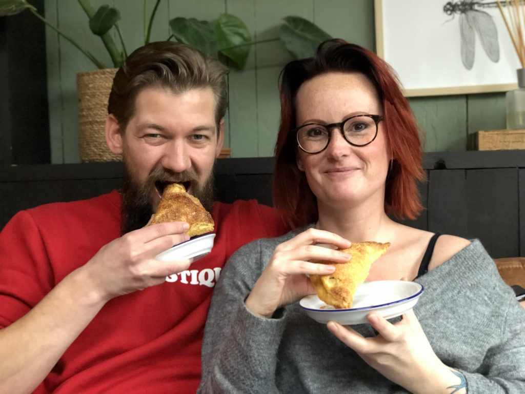 recept appelflappen met Licor 43 en amandelspijs maken