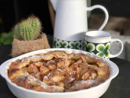 Snelle appeltaart met bladerdeeg