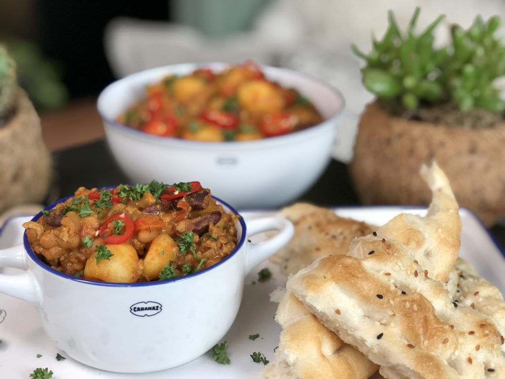 recept snelle chili con carne met gehakt en krieltjes