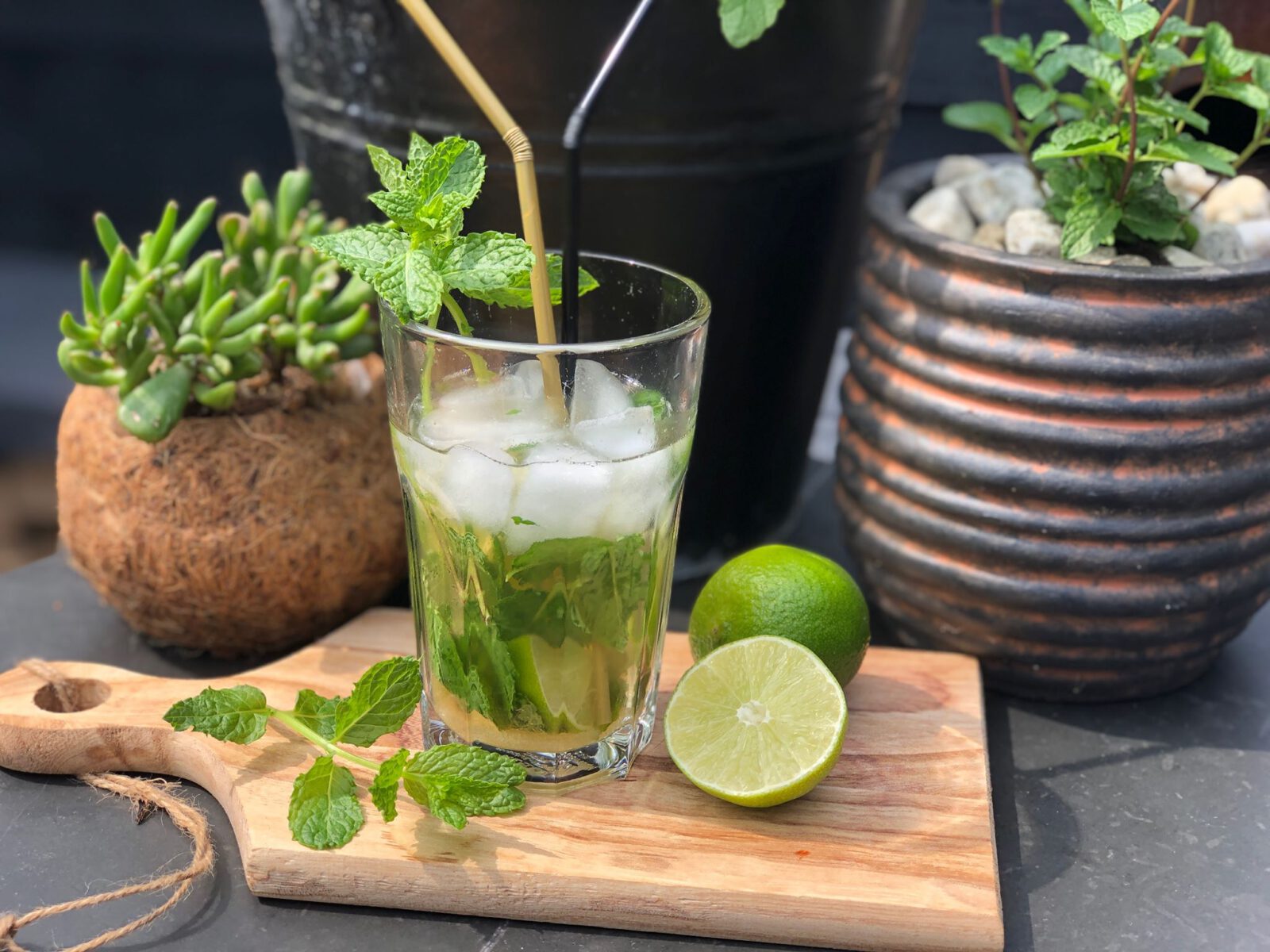 alcoholvrije mojito maken