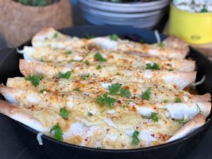 shoarma wraps met kruidige dipsaus