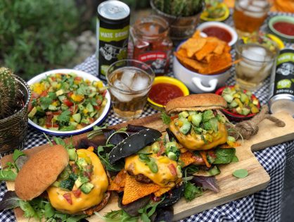 Mexicaanse burger met frisse salsa