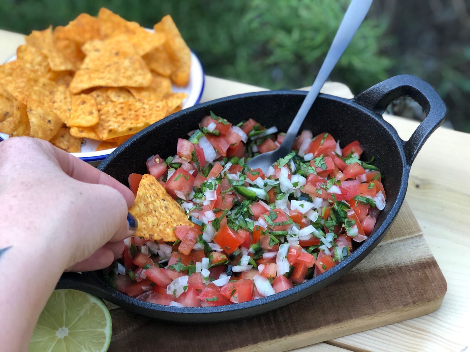 pico de gallo een mexicaanse salsa