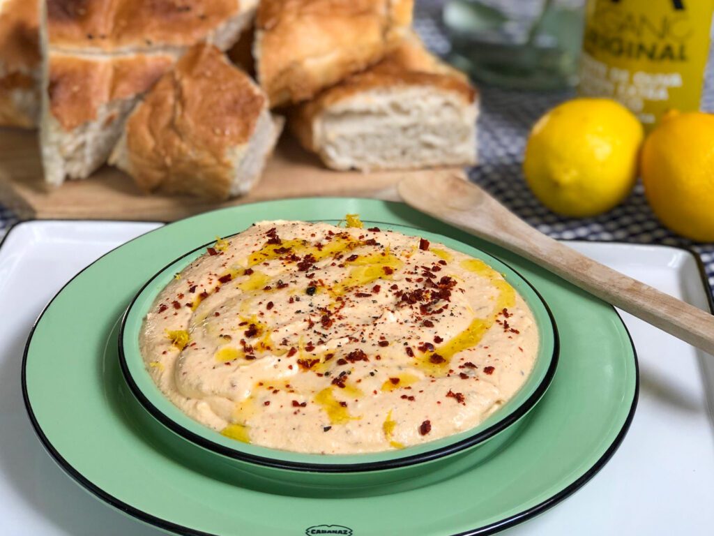 pittige feta spread - feta dip