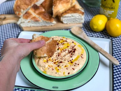 pittige feta spread ofwel feta dip