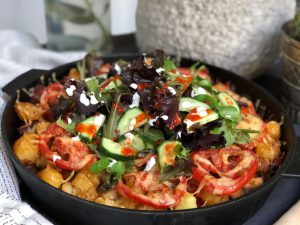 Krieltjes ovenschotel met sucuk