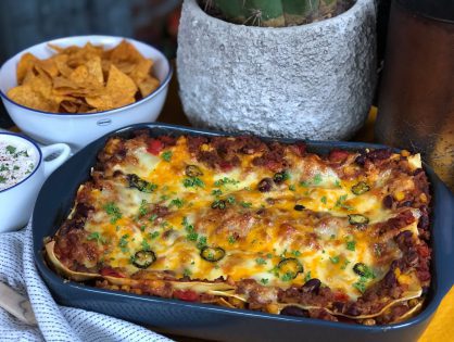Mexicaanse lasagne