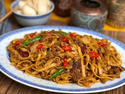 bami ketjap met gehakt