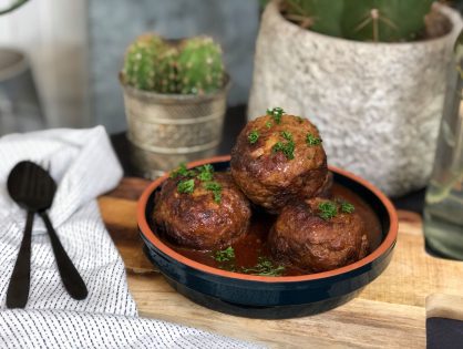 gehaktballen met kaas