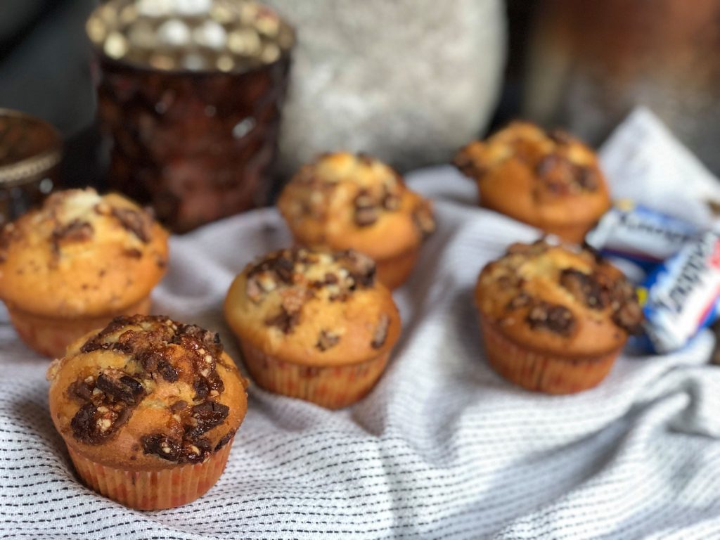 cupcakes gevuld met Knoppers