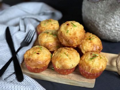 pittige kaasmuffins maken