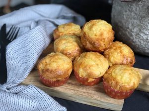 pittige kaasmuffins