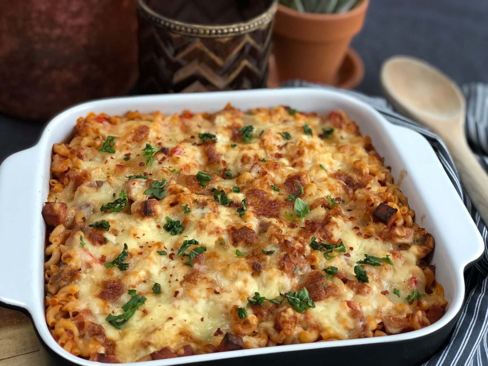 macaroni ovenschotel met smac