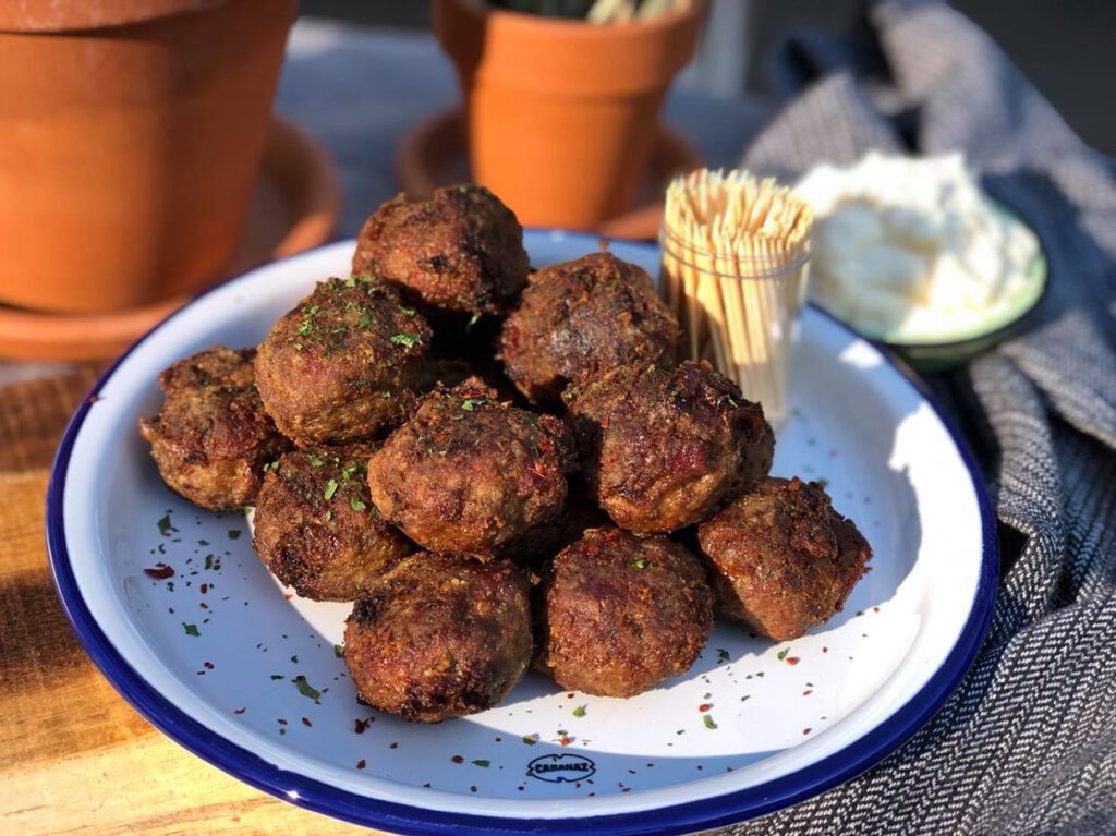 gehaktballetjes met chorizo