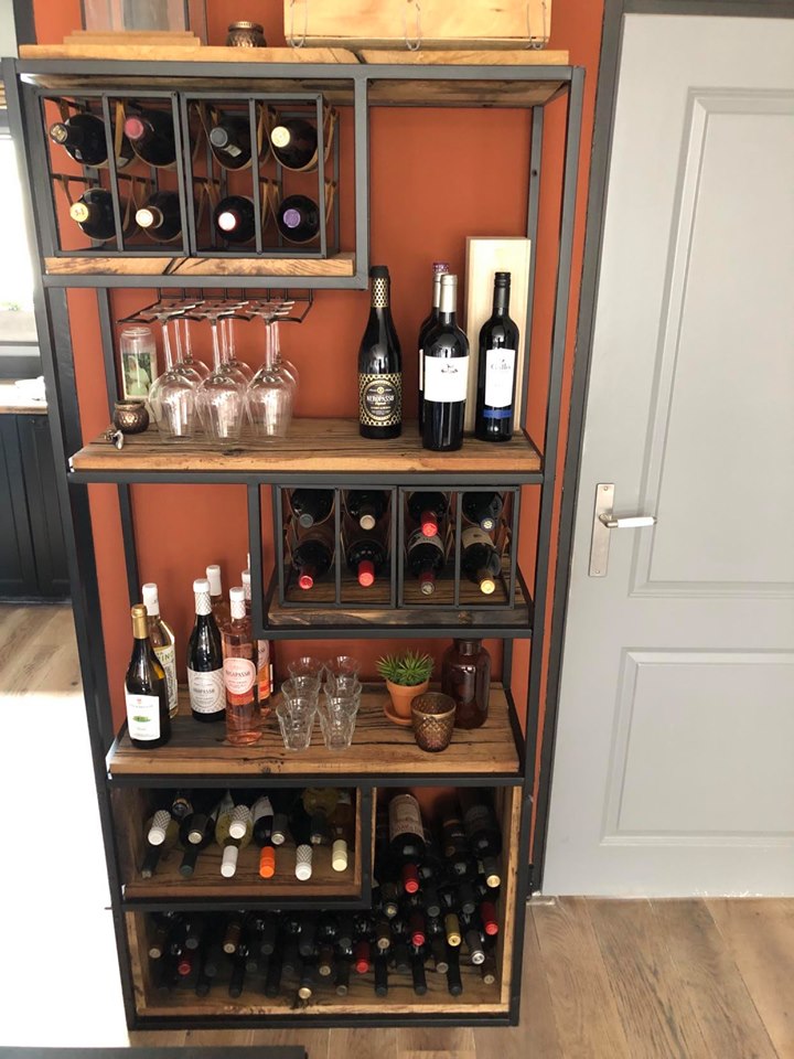 wijnkast zelf maken