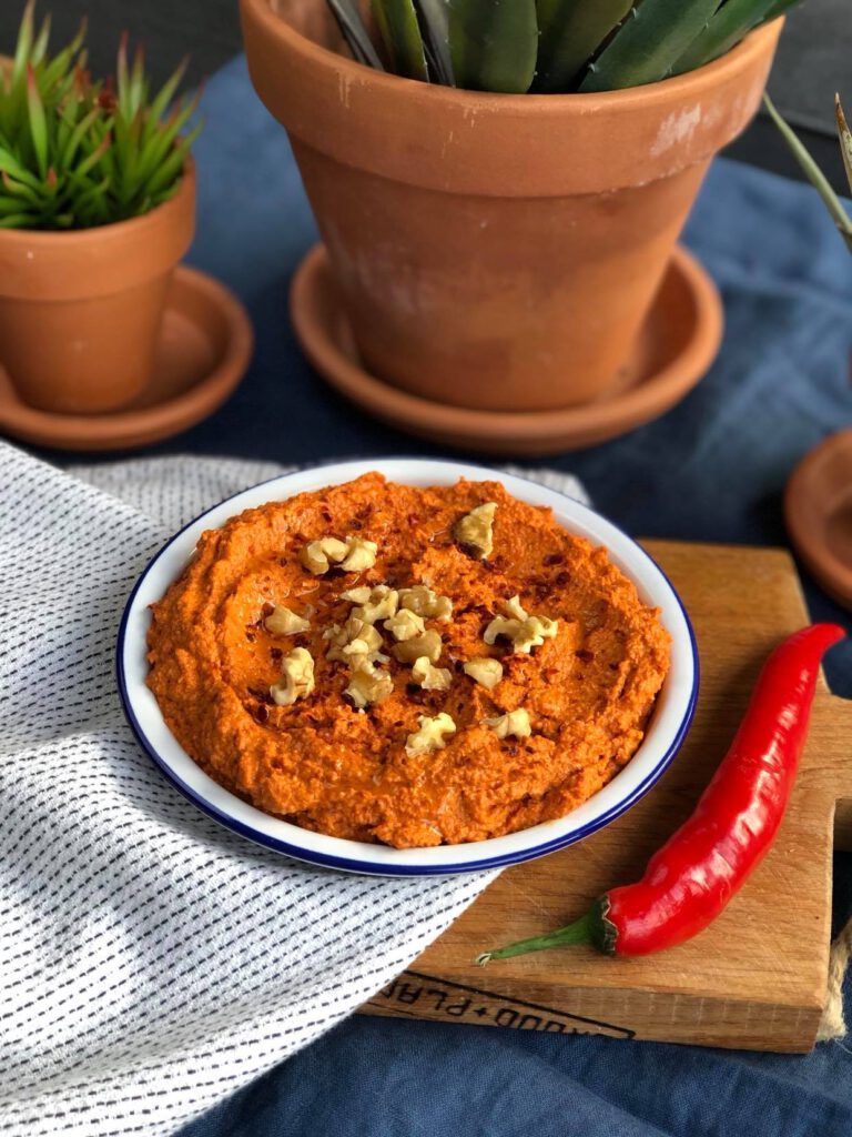 recept zelf een muhammara maken