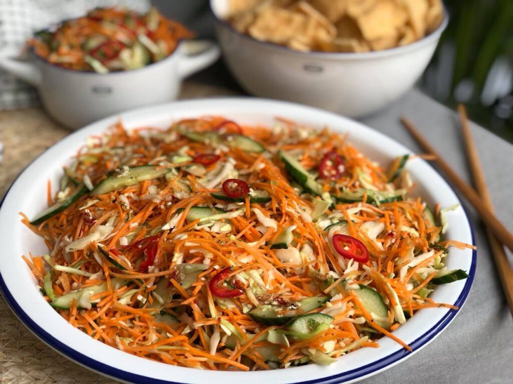 vegetarische Aziatische salade