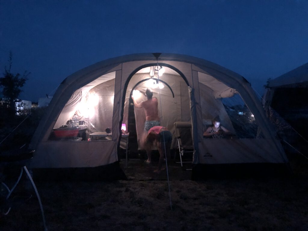 opblaasbare tent Obelink 6 personen
