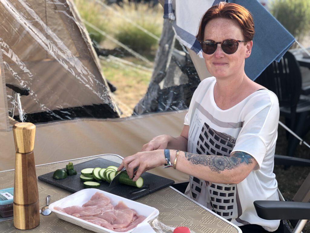 koken op de camping....prima te doen!
