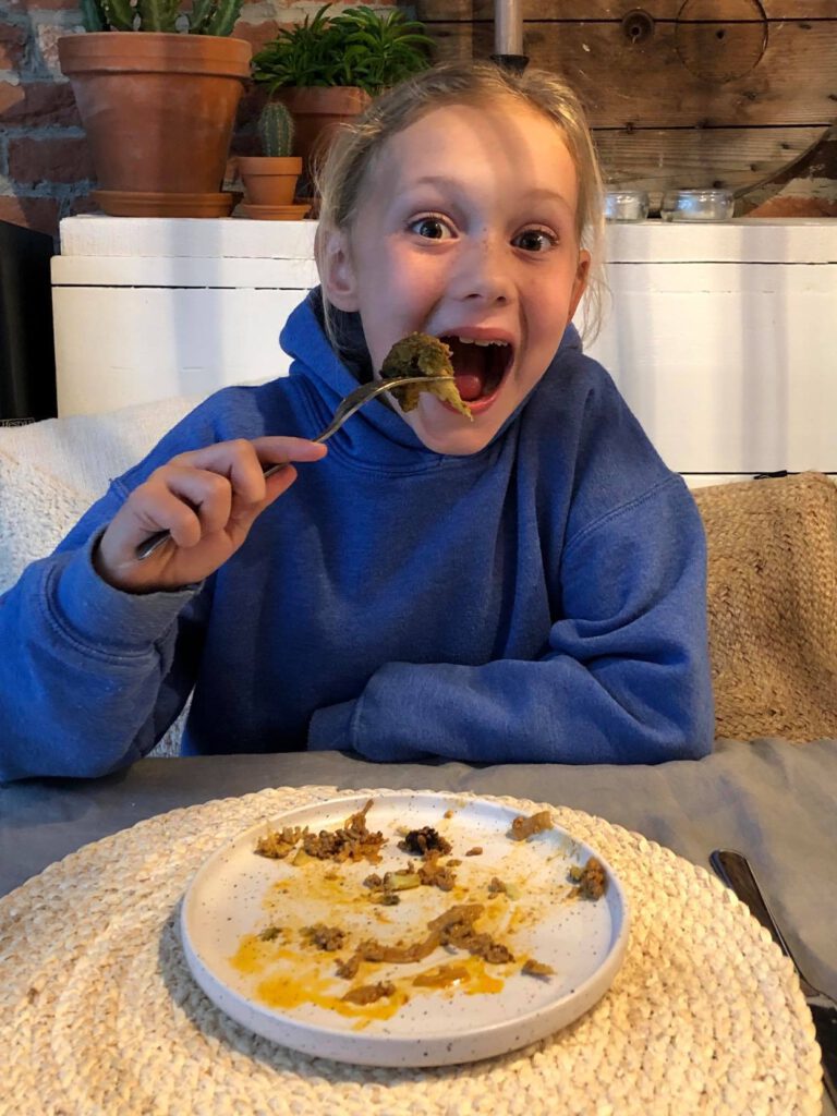 kinderen zijn gek op een hartige taart met broccoli