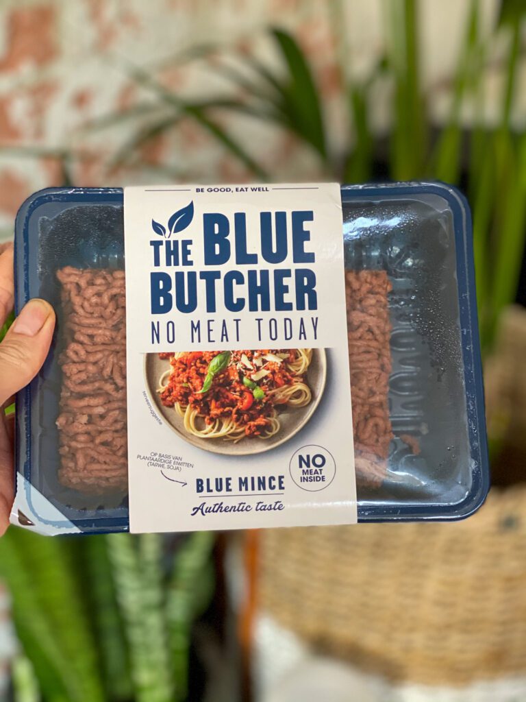 vegetarische gehakt van The Blue Butcher