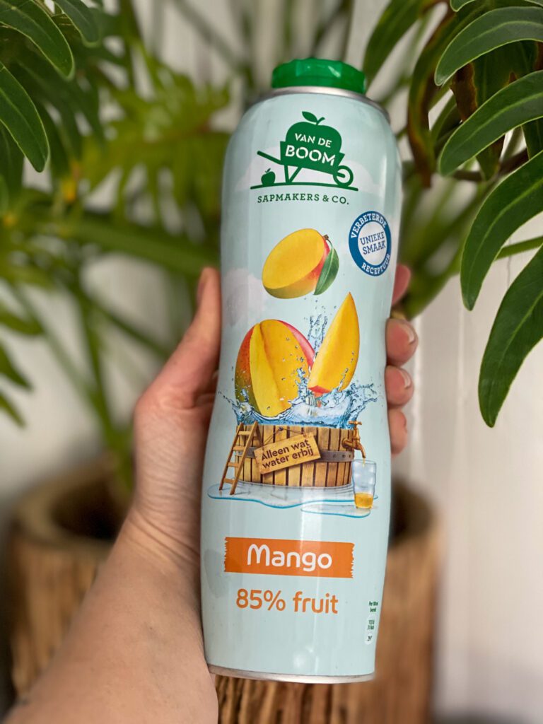 mango limonadesiroop Van de Boom