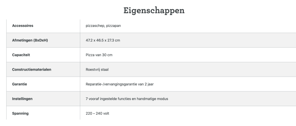 ervaring met de pizzaiolo 